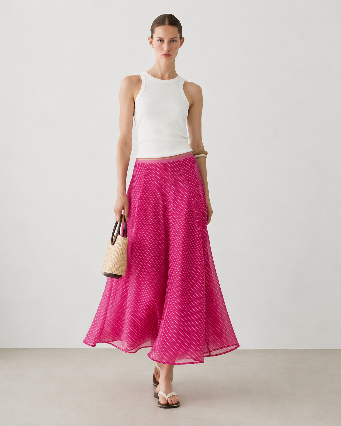 Leheriya Kota Doria Skirt