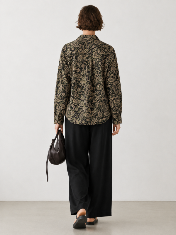 Pedana Kalamkari Cotton Shirt thumbnail 3
