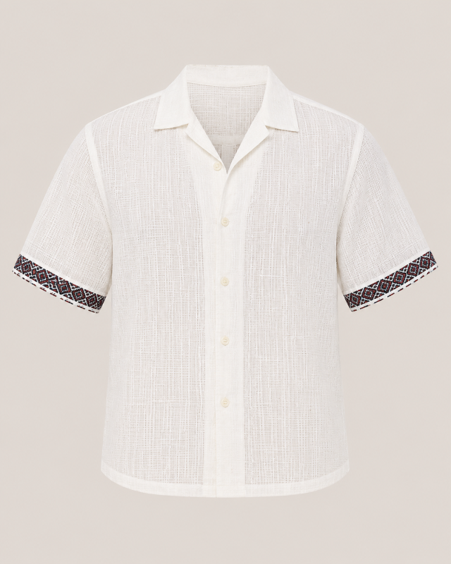 Kota Doria Resort Shirt thumbnail 3