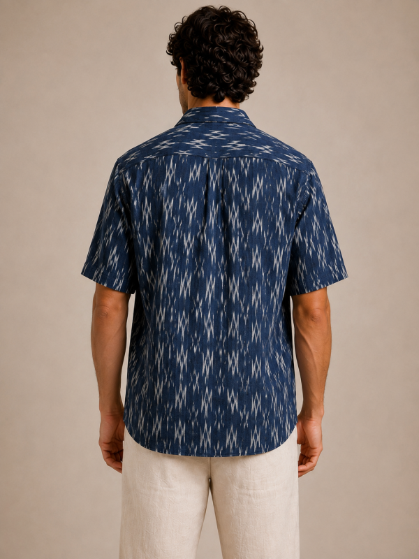 Pochampally Ikat Resort Shirt thumbnail 2