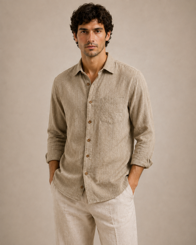 Mangalagiri Handloom Cotton Shirt thumbnail 1